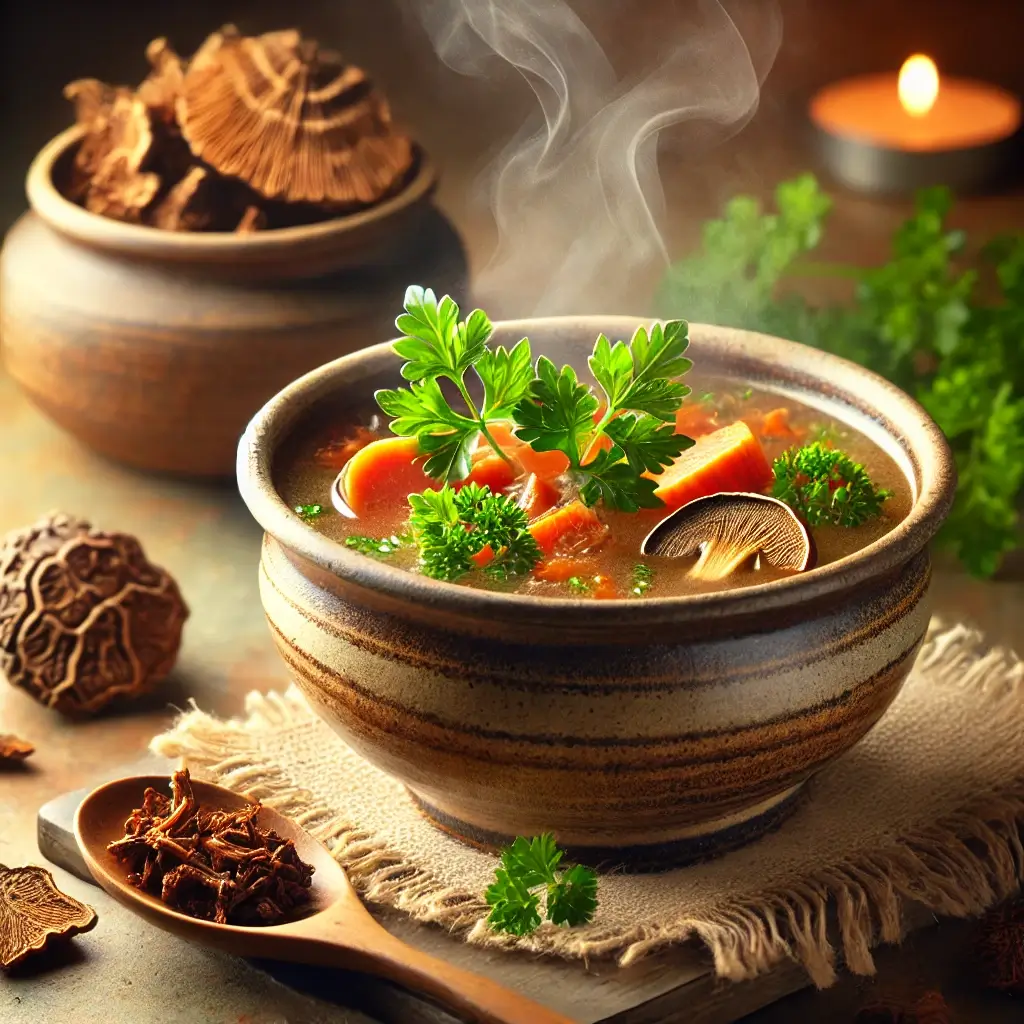 Anti-Inflammatory Chaga Soup: A Clinical Approach to Integrating Medicinal Mushrooms Into Your Diet