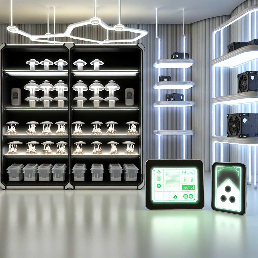 Automated Home Cultivation Systems: Technology Revolution for Medicinal Mushrooms