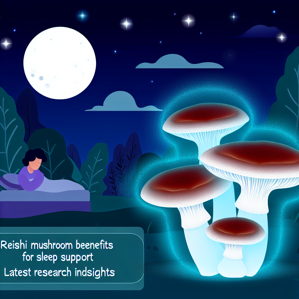 Reishi Mushroom Benefits for Sleep Support: Latest Research Insights