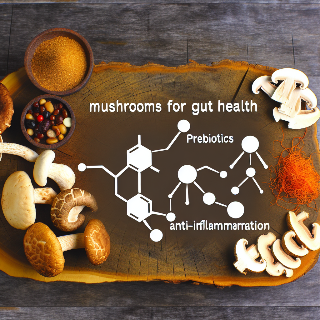Functional Mushrooms for Gut Health Prebiotic and Anti-inflammatory Effects