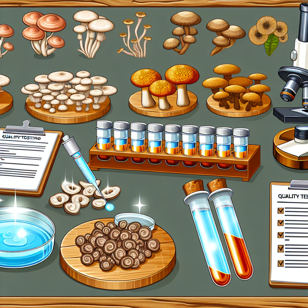 Mushroom Supplement Quality Testing Identifying Purity and Potency